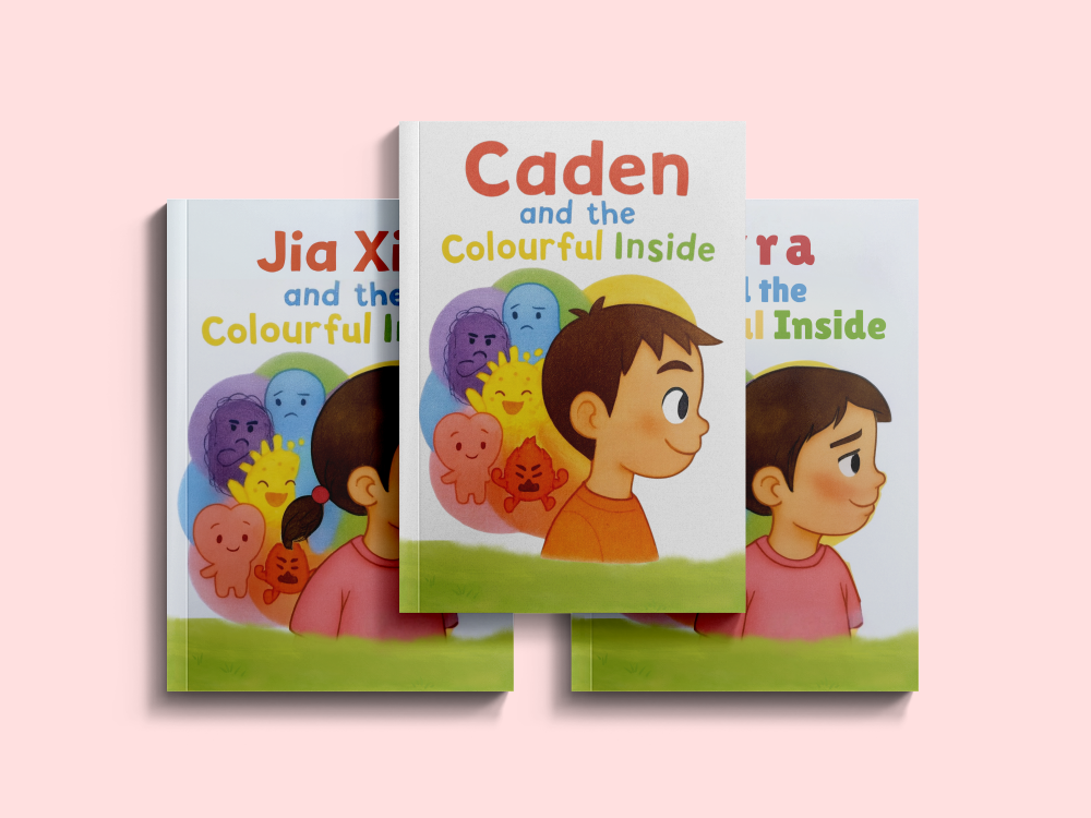 [Child's Name] and the Colorful Inside: Personalized Emotional Intelligence Book book cover
