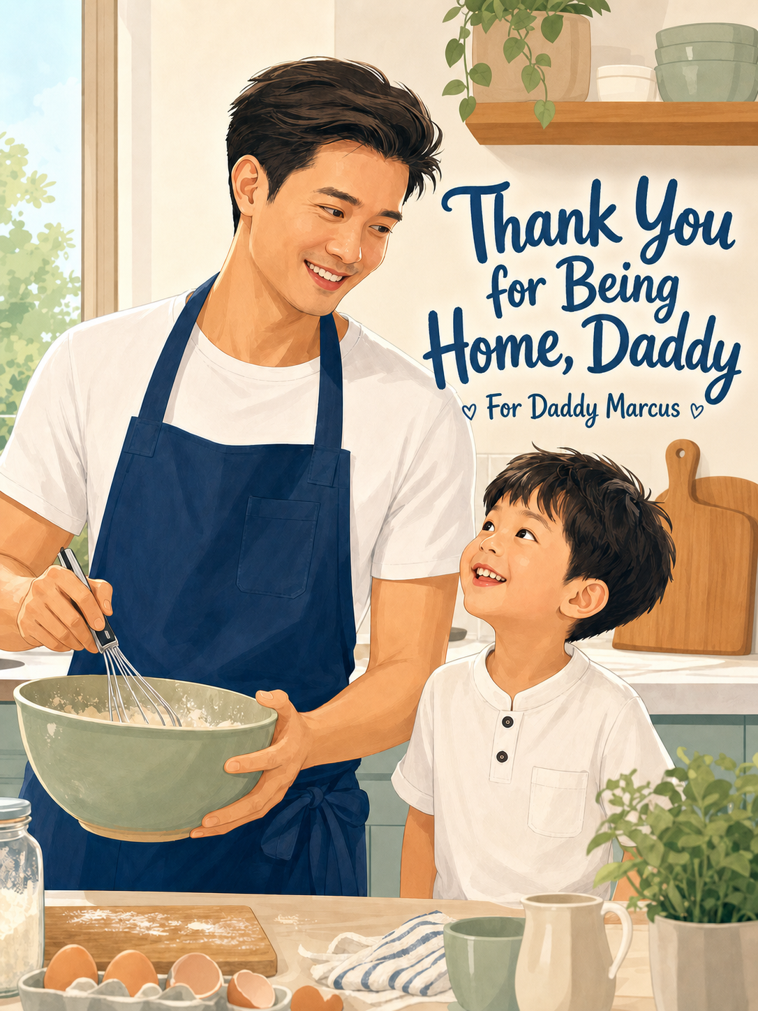 Thank You for Being Home, Daddy